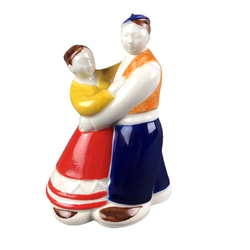 Grupo galos porcelain couple - galos,