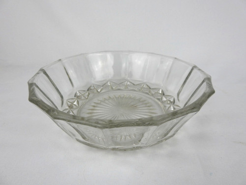 Vintage glass trifle bowl - vintage,