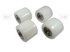 1x PALLET TRUCK NYLON ROLLERS