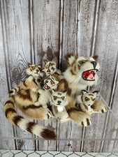 Vintage MCM Tiger w Baby Cubs