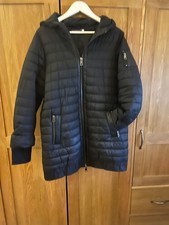 Mint Velvet Black Puffer Coat 16
