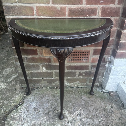 Queen anne style half moon - style,