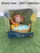 In The Night Garden Upsy Daisy Bed Push N Play Roll Along Toy 2007  *Rare* BNIB