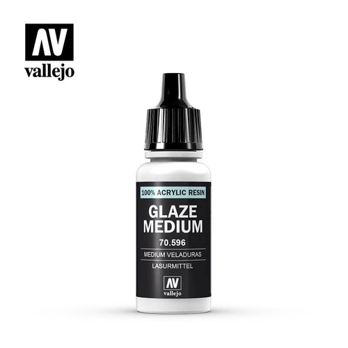 Vallejo 596 glaze medium - vallejo, 70.596