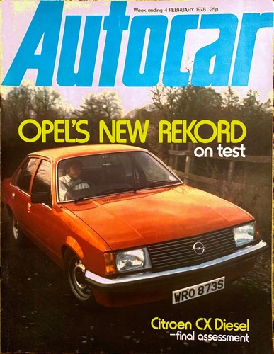 Autocar magazine feb - autocar, 04-feb-78