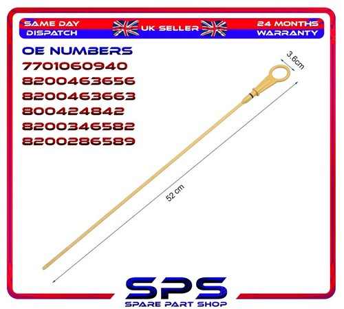Oil dip stick - oil, clio