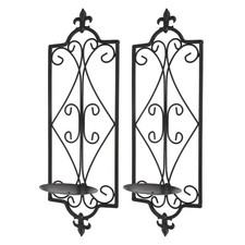 2pcs Wall Sconce Candle Holder
