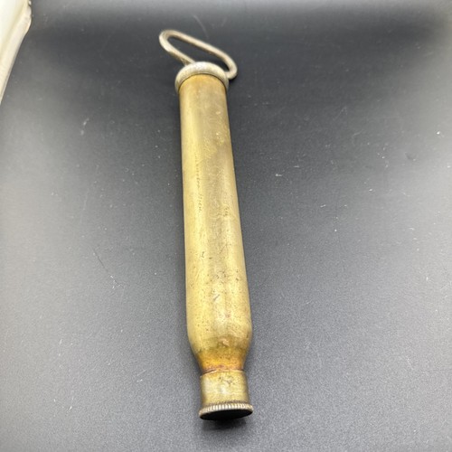 Vintage antique brass grease - vintage,