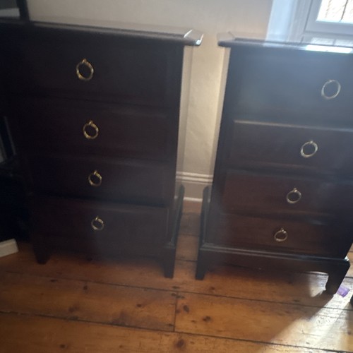Pair stag drawer - of, chest