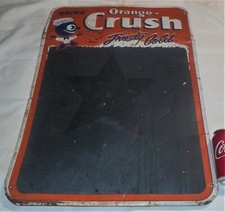 ANTIQUE 1957 US ORANGE CRUSH