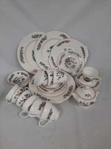 Mismatched crown bone china - mismatched,