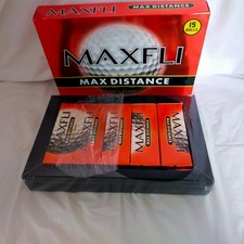 Maxfli Max Distance High Launch 5 x Triple Packs of Golf Balls 15 in total