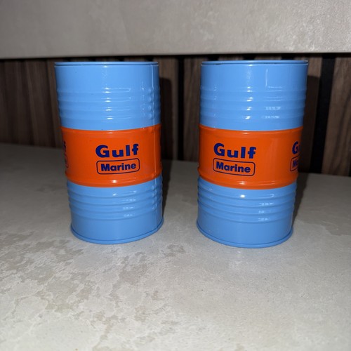 Miniature mobil gulf oil - 2,