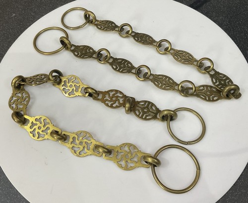 Antique vintage brass chain - vintage,
