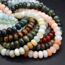 Rondelle Spacer Beads SMOOTH -