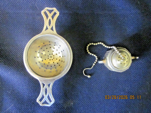 Vintage sterling silver tea - silver,