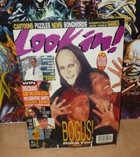 LOOK IN! magazine 11 Jan 1992 Bill & Ted, Grange Hill, Addams Family, Scooby Doo