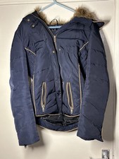 Zara Basic Navy Blue Quilted