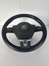 VW PASSAT B7 2010-2014 COMPLETE MULTIFUNCTIONAL STEERING WHEEL 3C8419091BE