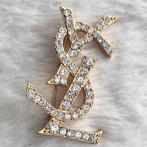 Yves saint laurent ysl - saint, brooch