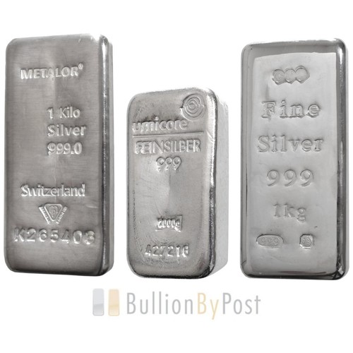 1kg silver bar second - silver,