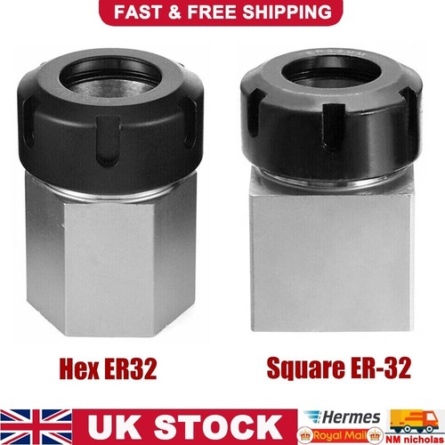Hex square collet - +,