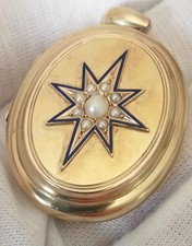 Large antique 15ct - , gold
