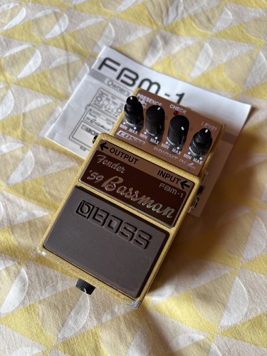 Boss fbm fender 59 bassman - fbm-1, '59
