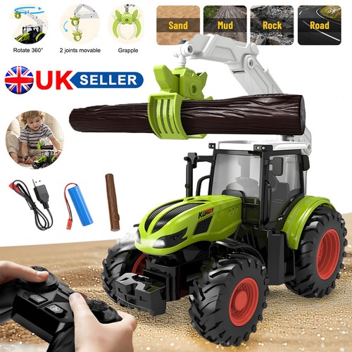 Remote controlled tractor 4 - tractor, 2.4
