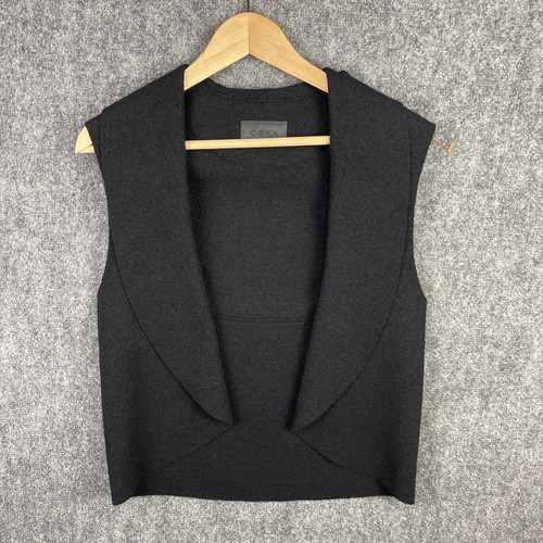 Oska vest womens black - womens,