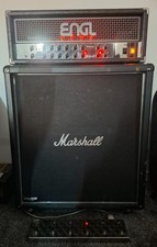 ENGL Powerball E645 MK1 Amp Head + Z5 Footpedal + Marshall MF280b Cab + Cables