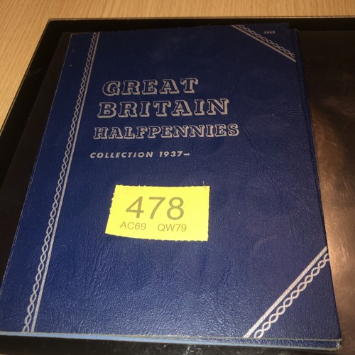 Whitman folder half pennies - folder:,