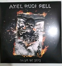 AXEL RUDI PELL GAME OF SINS GATEFOLD 2 LP BLACK VINYL + CD 2016