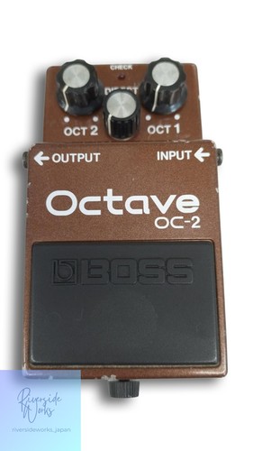 Boss octave effect pedal - oc-2,