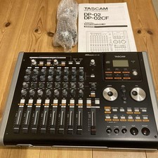 Tascam DP-02 Portastudio Multitrack Mixer/CD Recorder w/ AC Operation Confirmed