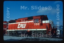 Original Slide TP&W Toledo Peoria & Western 1 Only GP30 700 E.Peoria IL 1982