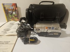 Sony Handycam CCD-TRV608 Hi8 Camcorder Camera Bundle Tested Working Clean