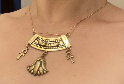 Vintage egyptian isis winged - vintage,