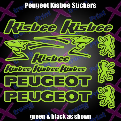 Peugeot kisbee sticker decal - peugeot, sticker/decal