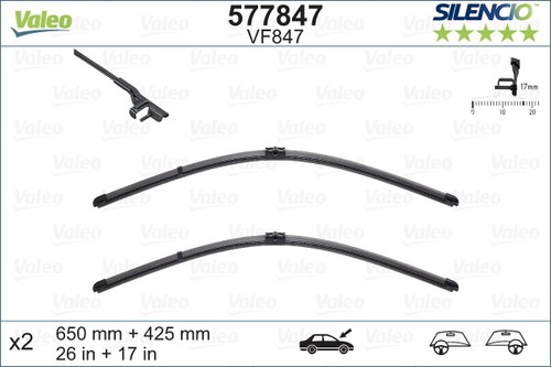 Wiper blade for porsche - for,