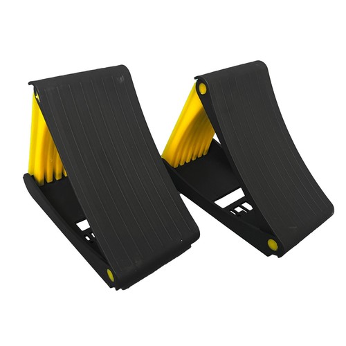 Folding wheel chocks - 2x,
