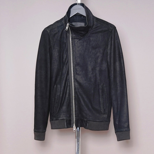 All saints leather jacket - saints,