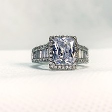 Half Eternity Band Engagement