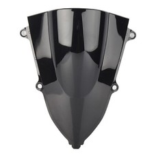 Motorcycle Windshield Windscreen Double Bubble For Honda CBR250RR 2017-22 Black
