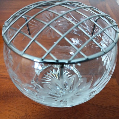 Small vintage cut glass - vintage,