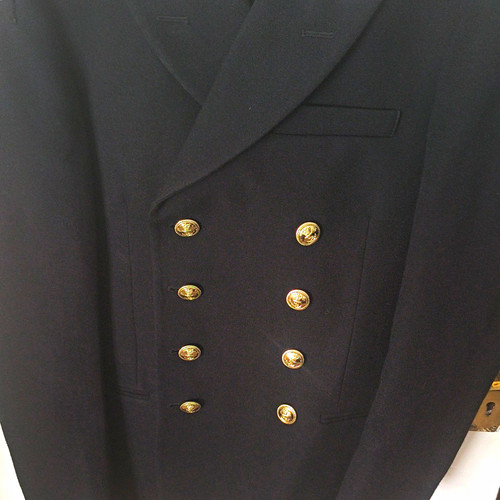Men black wool barathea - men’s,