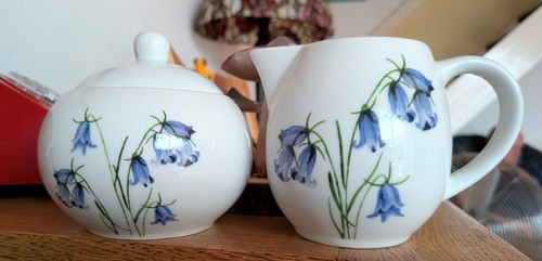 Dunelm bluebells sugar bowl - sugar,