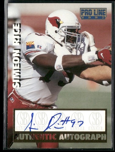 Simeon rice 1997 pro - rice,