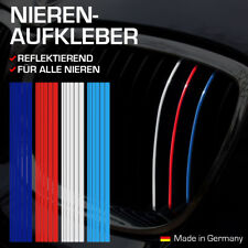 Kidney Sticker for BMW Dark Blue/Red/White/Light Blue 100% Made in Germany Reflek