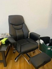 Black Chair for Desk Office Chair Leather